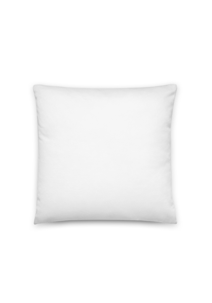 83 All-Over Print Basic Pillow (Black Thread) - Image 1
